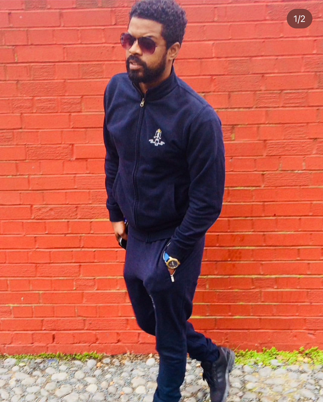 BD Code Logo Zip up Tracksuit